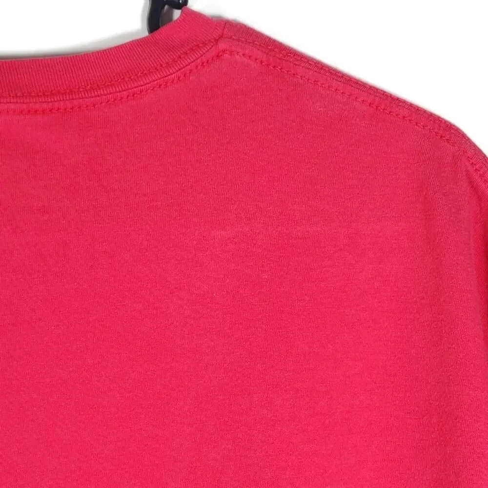 The North Face Men's SZ XL Red Logo Bear Graphic Tee Short Sleeve T Shirt